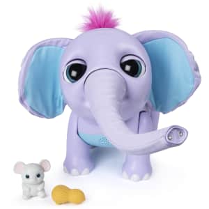 Wildluvs Juno My Baby Elephant Electronic Pet for $77 Wildluvs Juno My Baby Elephant Electronic Pet for $77