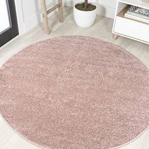 JONATHAN Y SEU100P-8R Haze Solid Low-Pile Indoor Area Rug, Coastal, Bohemian, Minimalist, Classic, for $104