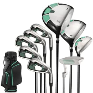 Naipo 13-Piece Right-Handed Golf Club Set for $186 Naipo 13-Piece Right-Handed Golf Club Set for $186