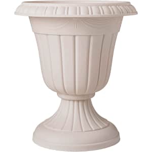 Arcadia Garden Products Plastic Traditional Urn Planter for $30 Arcadia Garden Products Plastic Traditional Urn Planter for $30