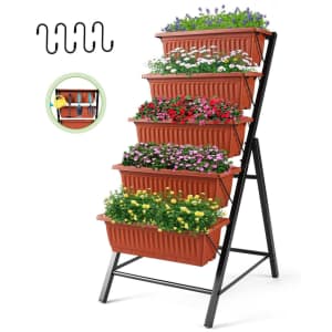5-Tier Raised Garden Bed for $58 5-Tier Raised Garden Bed for $58