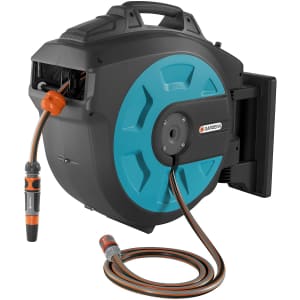 Gardena 115ft. Retractable Hose Reel w/ Wall Mount for $258 Gardena 115ft. Retractable Hose Reel w/ Wall Mount for $258
