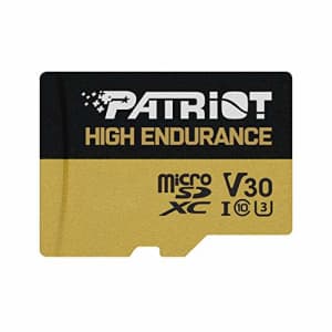 Patriot EP Series 128 GB High Endurance MicroSDXC Card for Dash Cam and Home Security Camera for $13