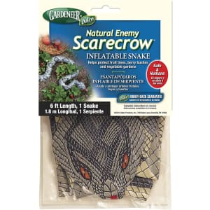 Gardeneer by Dalen 6-Ft. Natural Enemy Scarecrow Inflatable Snake for $10 Gardeneer by Dalen 6-Ft. Natural Enemy Scarecrow Inflatable Snake for $10