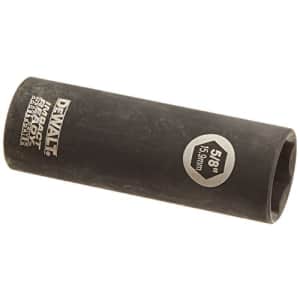DEWALT DW2288 5/8-Inch IMPACT READY Deep Socket for 3/8-Inch Drive for $14