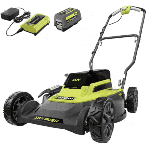 Ryobi 40-Volt 18" 2-in-1 Cordless Lawn Mower for $249
