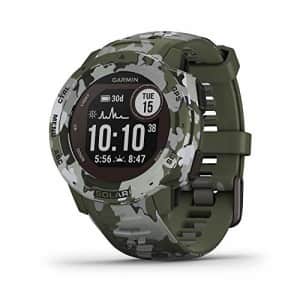 Garmin Instinct Solar, Rugged Outdoor Smartwatch with Solar Charging Capabilities, Built-in Sports for $280