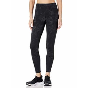 SHAPE activewear Women's Element Run Tight, Warp Dot Reflective, Small for $13