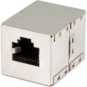 Monoprice Cat5e Shielded Inline Coupler for $3