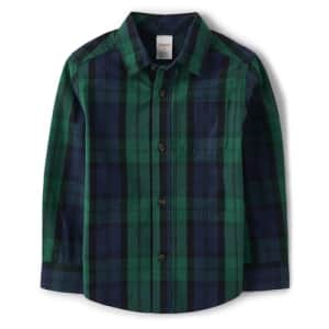 Gymboree,and Toddler Long Sleeve Button Up Shirt,Green Nutcracker,4T for $16 Gymboree,and Toddler Long Sleeve Button Up Shirt,Green Nutcracker,4T for $16