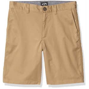 Billabong Boys' Big Sandpiper Twill Short, Gravel, 27 for $16