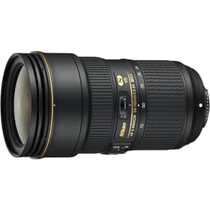 Nikon AF-S FX NIKKOR 24-70mm f/2.8E ED Vibration Reduction Zoom Lens for $1,597 Nikon AF-S FX NIKKOR 24-70mm f/2.8E ED Vibration Reduction Zoom Lens for $1,597