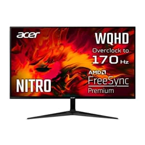 Acer Nitro RG321QU Pbiipx 31.5" Zero-Frame IPS WQHD 2560 x 1440 Gaming Monitor | AMD FreeSync for $275