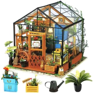 Rolife Cathy's Flower House DIY Miniature Dollhouse Kit for $28 Rolife Cathy's Flower House DIY Miniature Dollhouse Kit for $28
