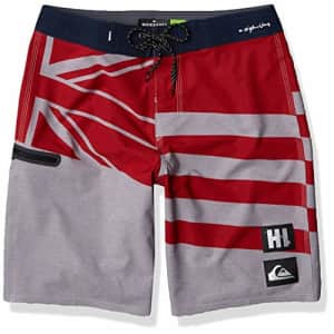 Quiksilver Men's Highline HO BRAH 20 Boardshort Swim Trunk, Sleet, 28 for $54 Quiksilver Men's Highline HO BRAH 20 Boardshort Swim Trunk, Sleet, 28 for $54