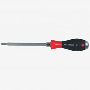 Wiha Tools Wiha 53120 Phillips Screwdriver with SoftFinish Handle and Solid Metal Cap, 3 x 150mm for $32