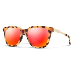 Smith Optics Roam ChromaPop Sunglasses, Matte Honey Tort / Chromapop Red Mirror, One Size for $69