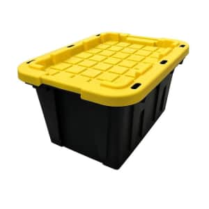 Commander 12-Gallon Tote with Snap Lid for $5 Commander 12-Gallon Tote with Snap Lid for $5