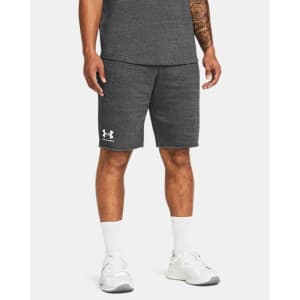 Under Armour Men's UA Rival Terry Shorts for $8