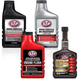 STP Fuel System Cleaner 4-Piece Kit for $17 STP Fuel System Cleaner 4-Piece Kit for $17
