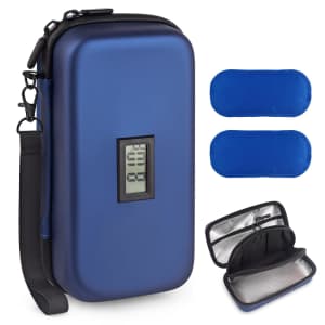24-Hour Insulin Cooler Travel Case for $15