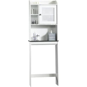Sauder Caraway Over-the-Toilet Etagere Storage Unit for $84