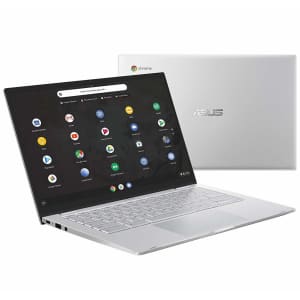 Asus Chromebook C425 Amber Lake Y m3 14" 1080p Clamshell Laptop for $320