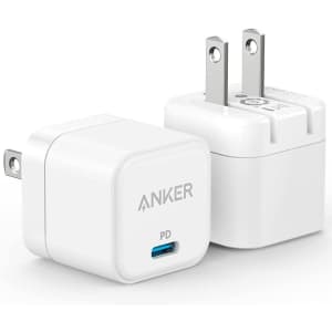 Anker USB-C Fast Charger 2-Pack for $28