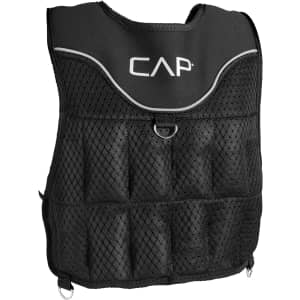 CAP Barbell Adjustable Weighted Vest for $27