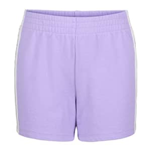 Calvin Klein Girls' Performance Pull-On Sport Shorts, Violet Colorblock, 12-14 for $15
