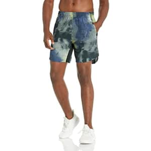 adidas Men's High Intensity Designed 4 Graphic Training Shorts, Multicolor/Impact Yellow, X-Large for $17