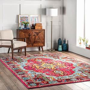 nuLOOM Corbett Vintage Boho Area Rug, 4' x 6', Multi for $51 nuLOOM Corbett Vintage Boho Area Rug, 4' x 6', Multi for $51