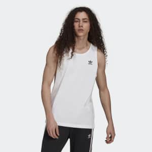 adidas Men's Originals Adicolor Essentials Trefoil Tank Top for $12 adidas Men's Originals Adicolor Essentials Trefoil Tank Top for $12