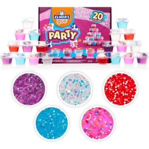 Elmer's Gue Premade Slime with Mix-Ins 20-Pack for $19