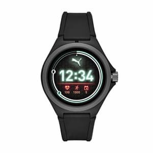 PUMA Sport 44mm Heart Rate Smartwatch - Black Silicone Band Lightweight Touchscreen for $145 PUMA Sport 44mm Heart Rate Smartwatch - Black Silicone Band Lightweight Touchscreen for $145