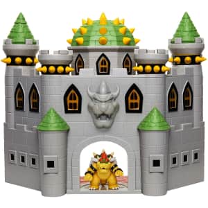 Super Mario Deluxe Bowser's Castle Playset for $25 Super Mario Deluxe Bowser's Castle Playset for $25