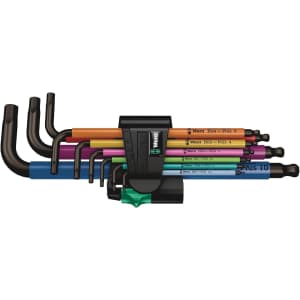 Wera Long Arm Hex Key Set for $37