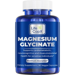 Life Capx Magnesium Glycinate 90-Capsule Bottle for $16
