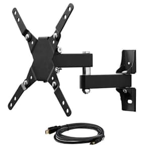 Rosewill RHTB-16003 17-37" tilt & swivel TV wall mount w/ 6-ft. HDMI cable for $22