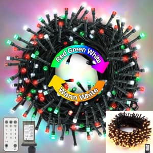 Recesky 98-Foot LED Color Changing String Lights for $24