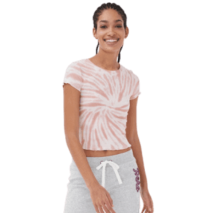 Aeropostale Women's Ribbed Shrunken Tee for $7 Aeropostale Women's Ribbed Shrunken Tee for $7