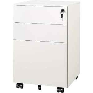 3-Drawer Locking File Cabinet for $125