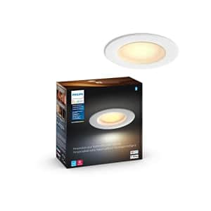 Philips Hue White Ambiance Extra Bright High Lumen Dimmable LED Smart Retrofit Recessed 6" for $43