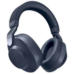 Jabra Elite 85h Wireless Noise-Canceling Headphones, Navy Over Ear Bluetooth Headphones Compatible for $330