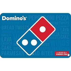 Domino's 2-Topping Medium Pizza: free w/ any order