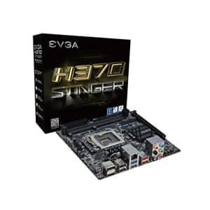 EVGA H370 Stinger, LGA 1151, Intel H370, SATA 6Gb/s, USB 3.1, mITX, Intel Motherboard 111-CS-E371-KR for $389