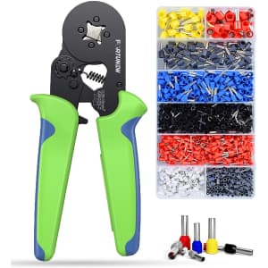 Fortunew Ferrule Crimping Tool Kit for $27