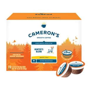 Cameron's Coffee Single Serve Pods, Hunter's Blend, 72-Count, (Pack of 1) for $20