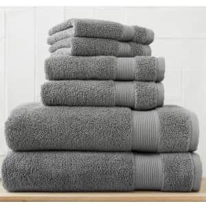 StyleWell HygroCotton 6-Piece Bath Towel Set for $25