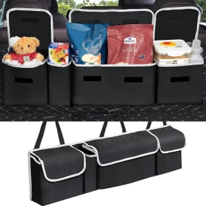 Yecaye Large Capacity Trunk Organizer for $11 Yecaye Large Capacity Trunk Organizer for $11